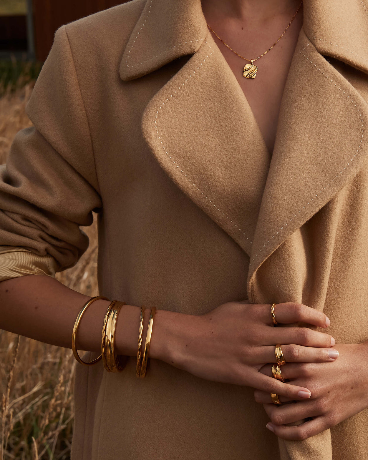 Kirstin Ash Fold Bangle