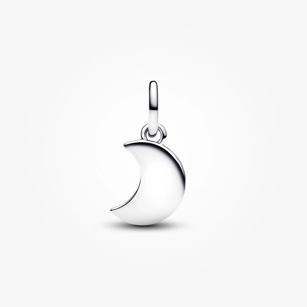 Pandora Crescent Moon Double Dangle Charm
