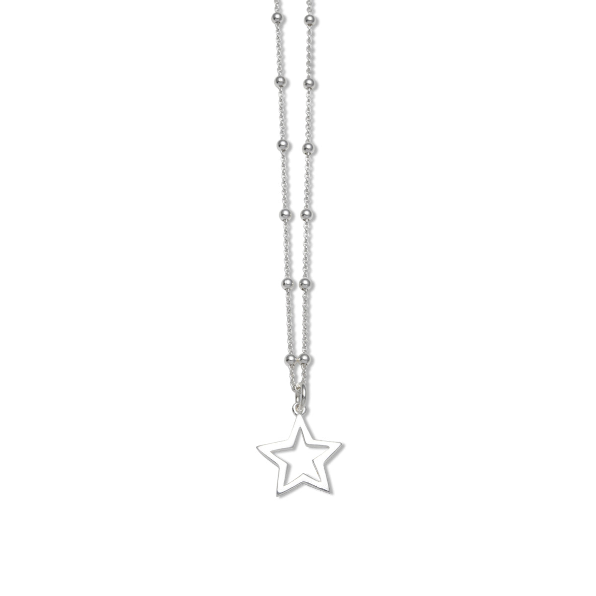 Rosario Necklace with Star