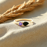 Multistone Dress Ring in Yellow Gold