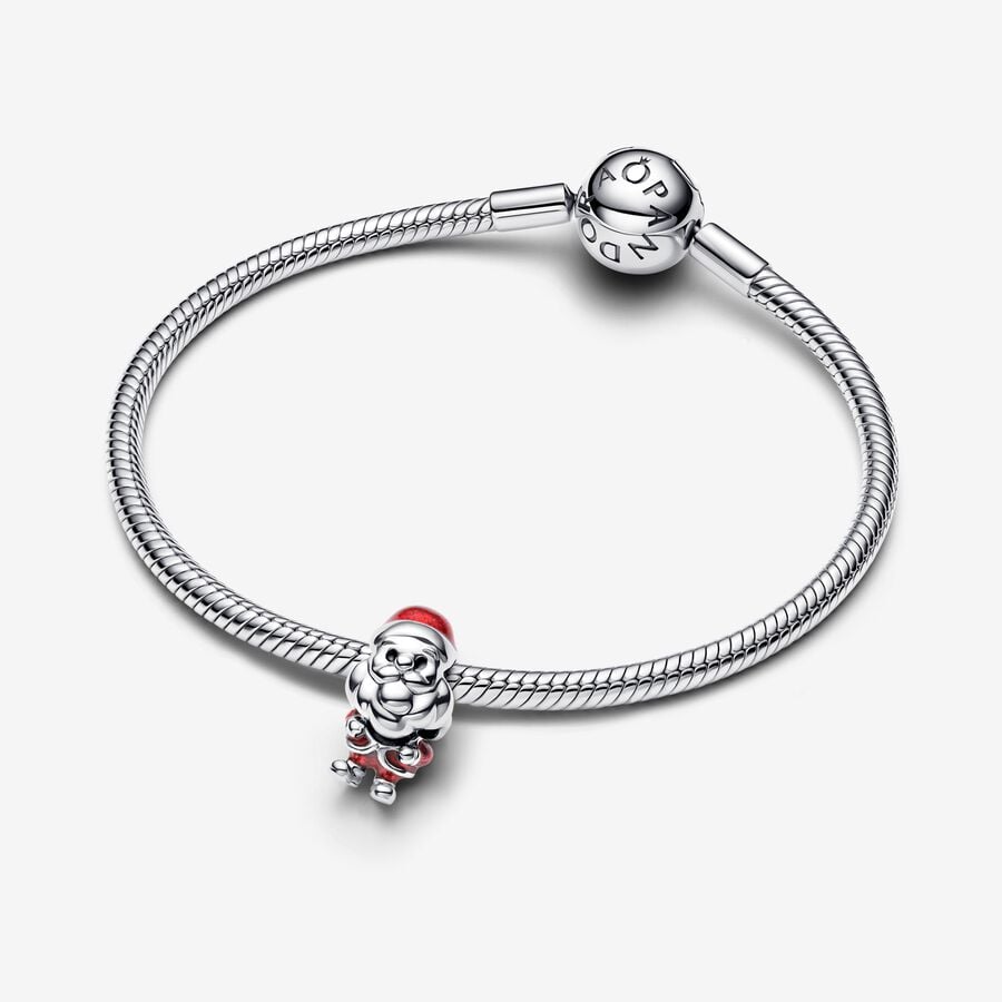Pandora Playful Santa Charm