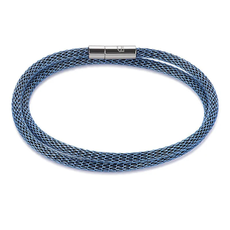 Couer De Lion Blue Enamelled Mesh