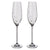 Dartington Glitz Champage Flutes, Pair. 26cm