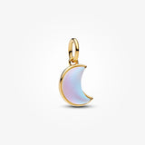 Pandora Sparkling Crescent Moon Dangle Charm
