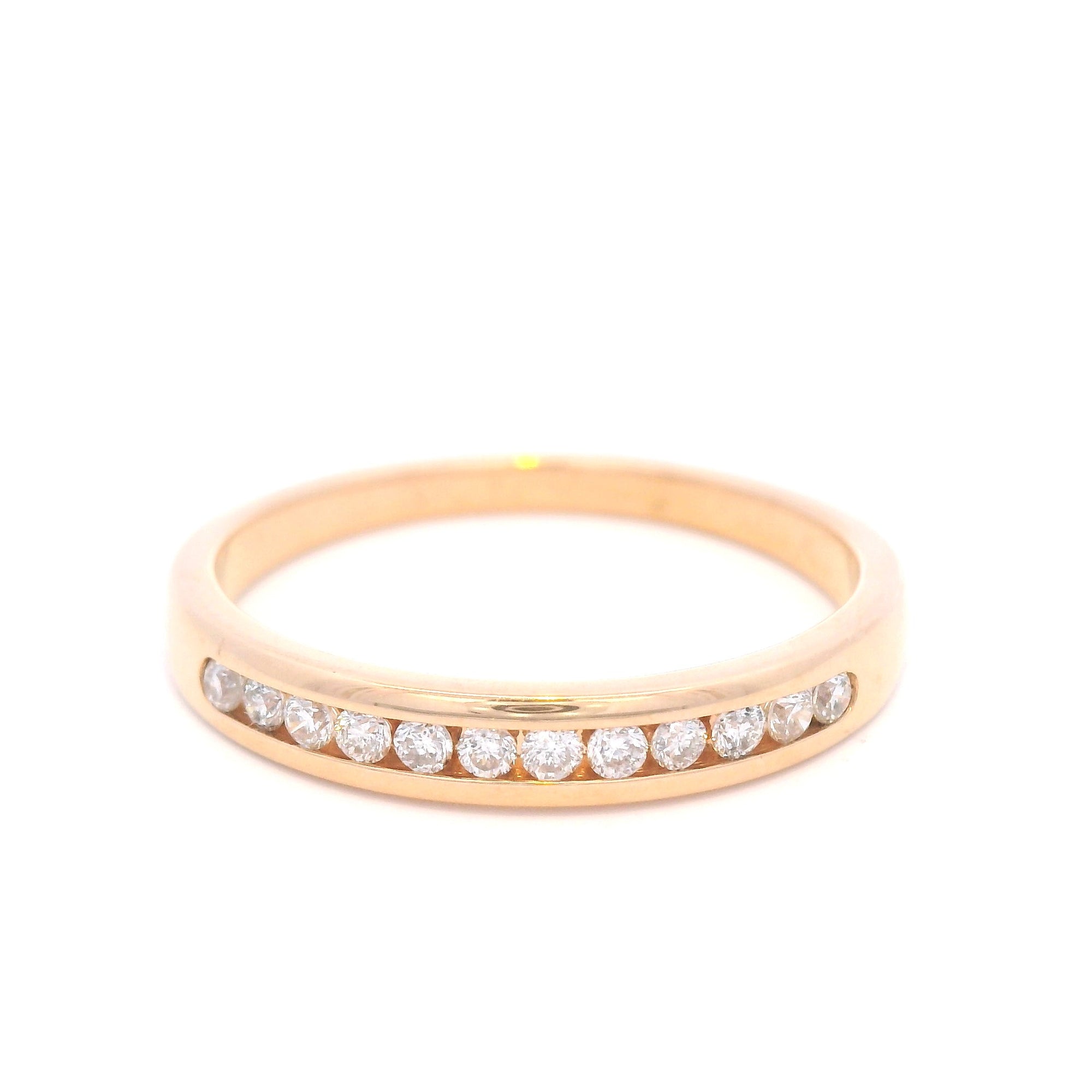 Diamond Set in a 18ct Rose Gold Dress Ring