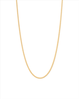 Kirsten Ash Sterling Silver Bespoke Curb Chain 16-18"