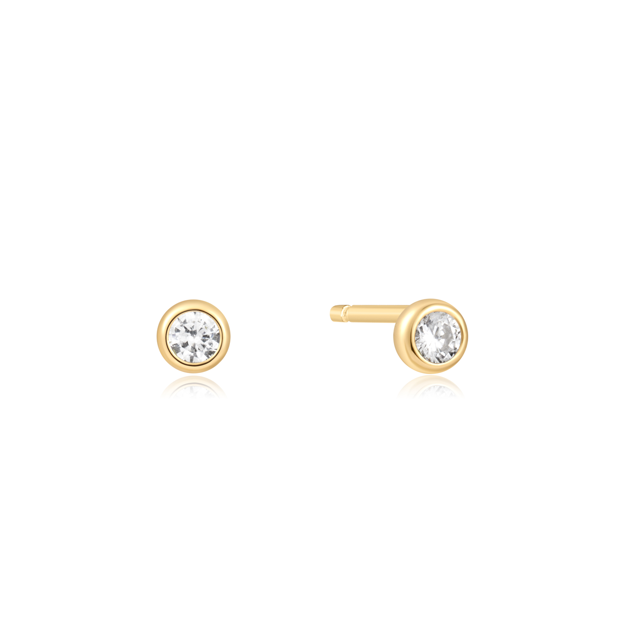 Ania Haie Solitaire Cubic Zirconia Studs