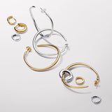 Pandora Round Hoop Earrings