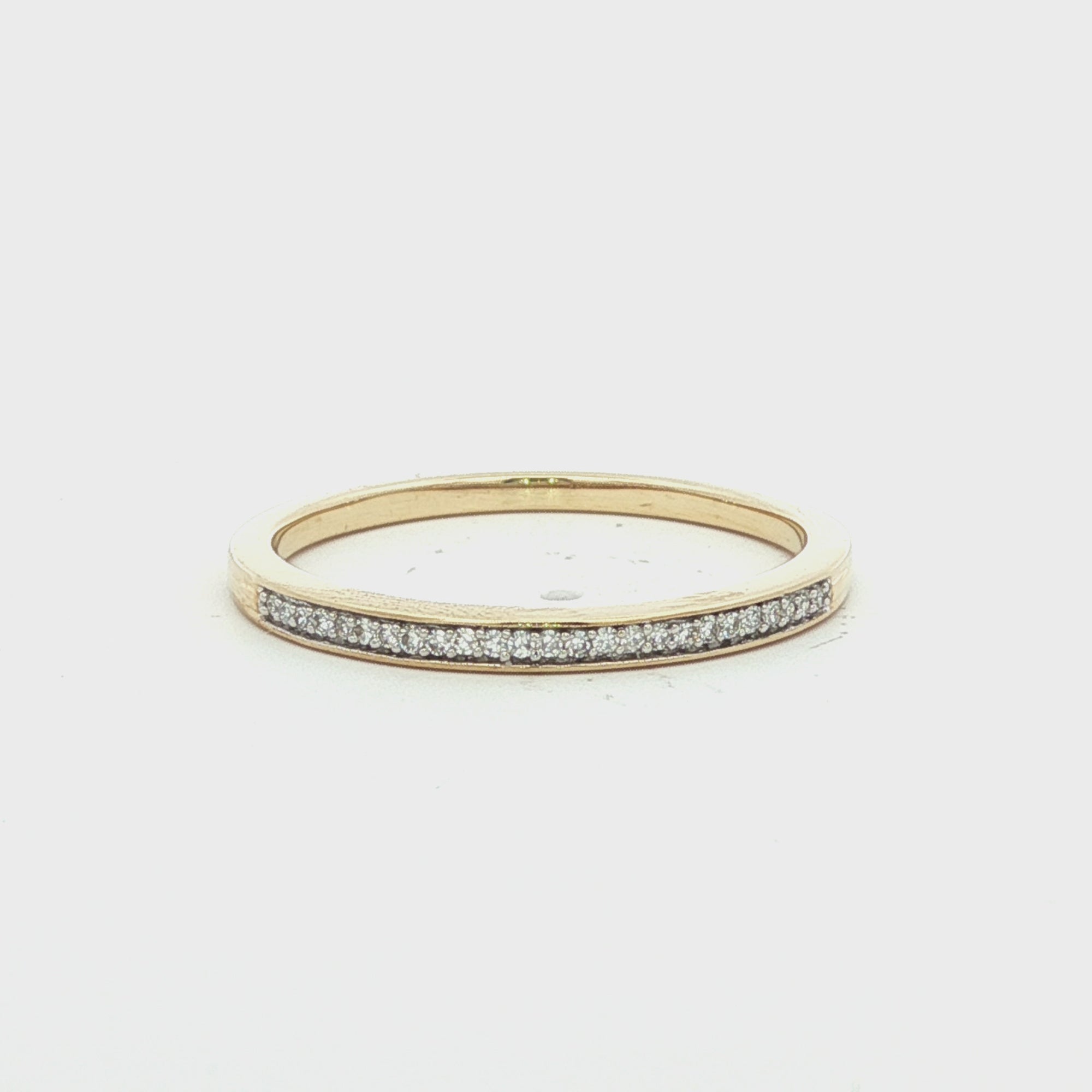 Yellow Gold Pear Cut Diamond Multi-Stone Ring