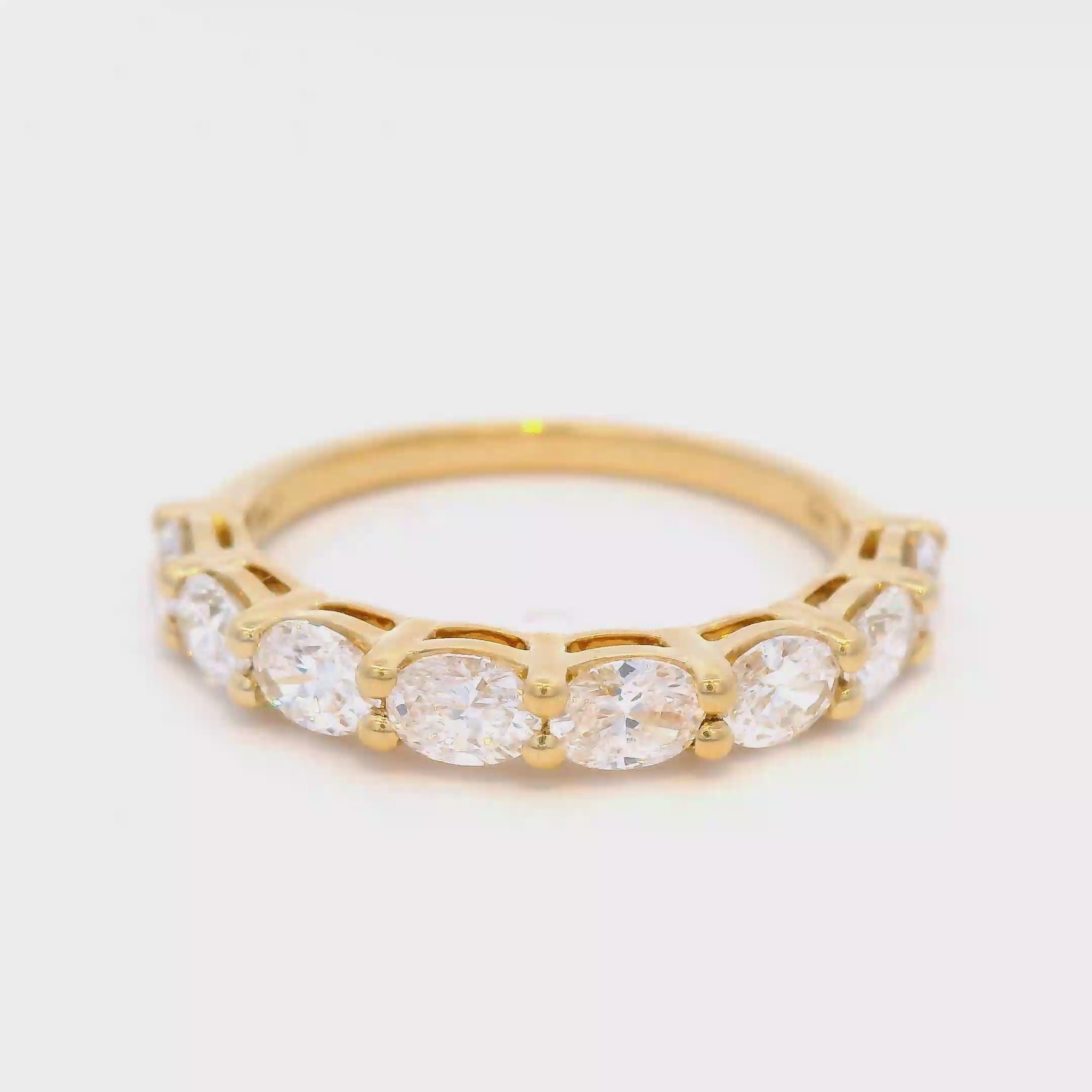 18 Carat Yellow Gold Diamond Dress Ring