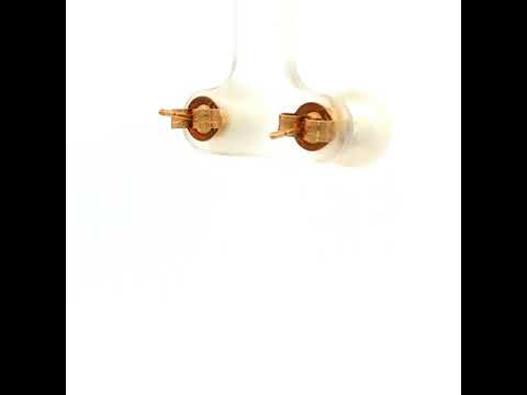Broome South Sea Stud Earrings in Yellow Gold