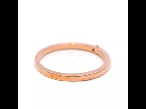 Tension Set Diamond Dress Ring in 9 Carat Rose Gold