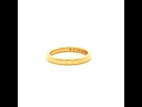 Princess Cut Diamond Ring in Yellow Gold