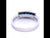 Triple Sapphire Stone Dress Ring in White Gold