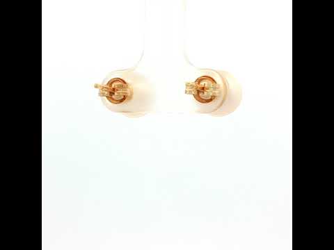 The Cosmic Moon Studs 8.5-9mm Pearl