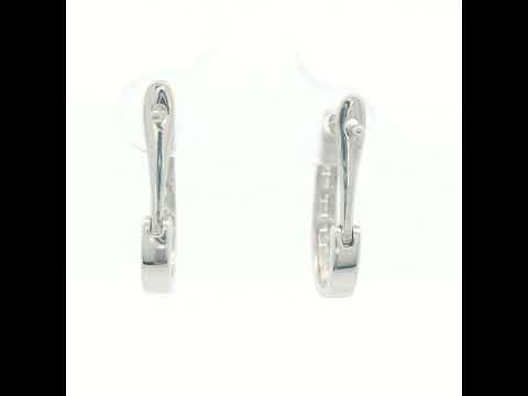 10K WHITE GOLD 0.15CT Dia FASHION EARRING