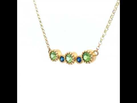 Sapphire Dreams Gwen Necklace