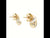 9ct Yellow Gold 0.20 carat Diamond Earrings