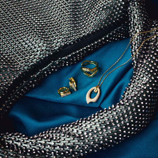 Ania Haie Pave Arrow Pendant