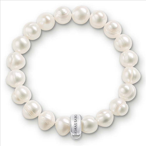 Thomas Sabo Freshwater Pearl Charm Bracelet