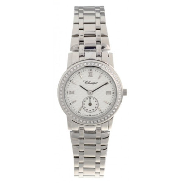 Classsique Ladies Stainless Steel Diamond Set Watch