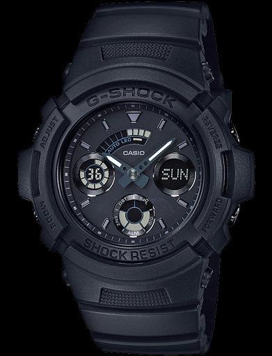 G Shock Duo Black Out Series AW591BB-1A