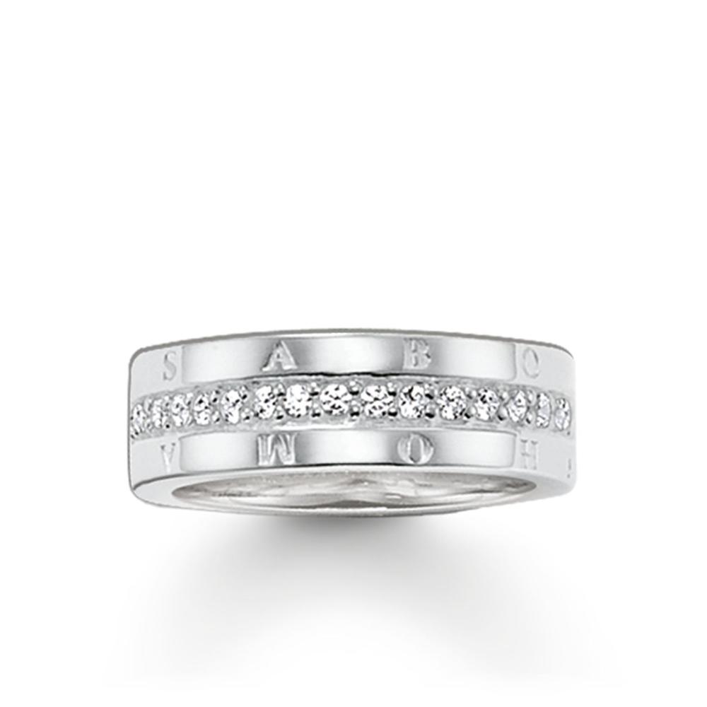 Thomas Sabo Eternity with Cubic Zirconia "Classic White" Ring