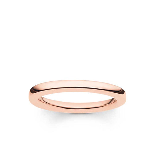 Thomas Sabo Rose Gold Plated Sleek Polished Mini Ring
