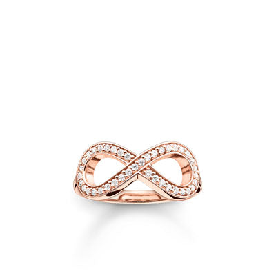 Thomas sabo infinity store ring rose gold