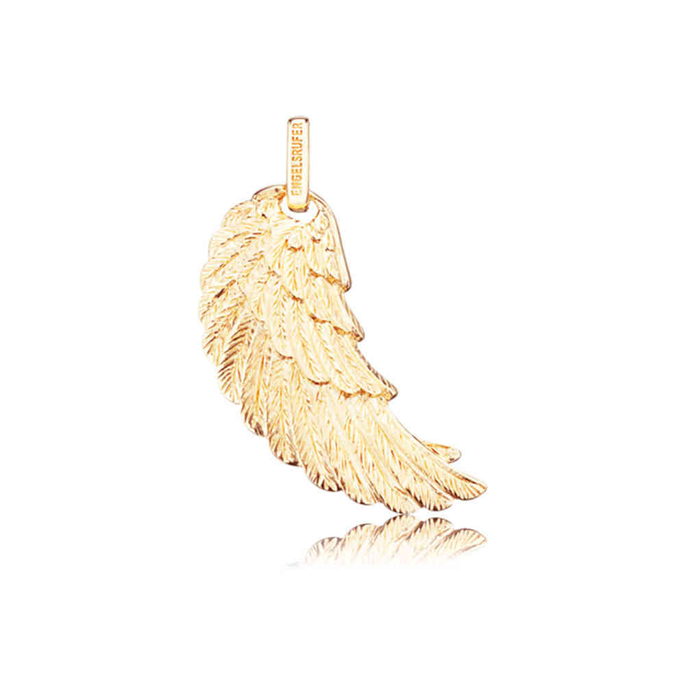 Engelsrufer Gold Plated Angel Wing Pendant