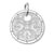 Thomas Sabo Sterling Silver Arabesque Disc Pendant