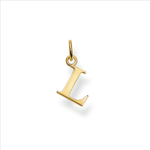 Thomas Sabo Gold Plated "L" Letter Pendant