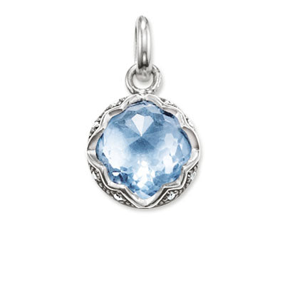 Thomas Sabo Open Lotos Aqua Pendant