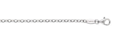 Engelsrufer Silver Anchor Chain Necklace 90cm