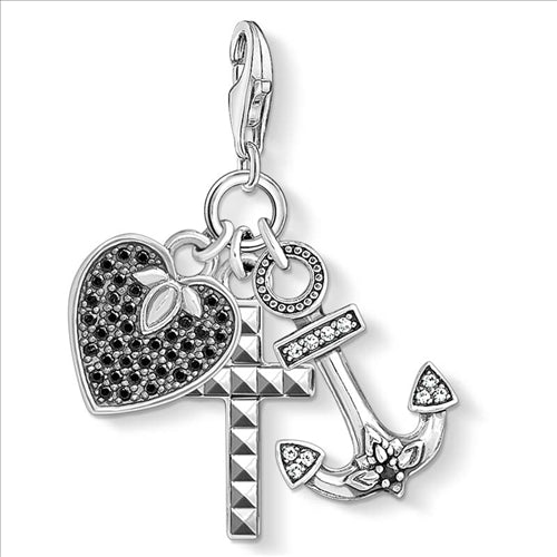 Thomas Sabo Charm Club Faith Love Hope Charm