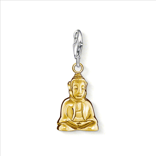 Thomas Sabo Gold Plated Buddha Charm