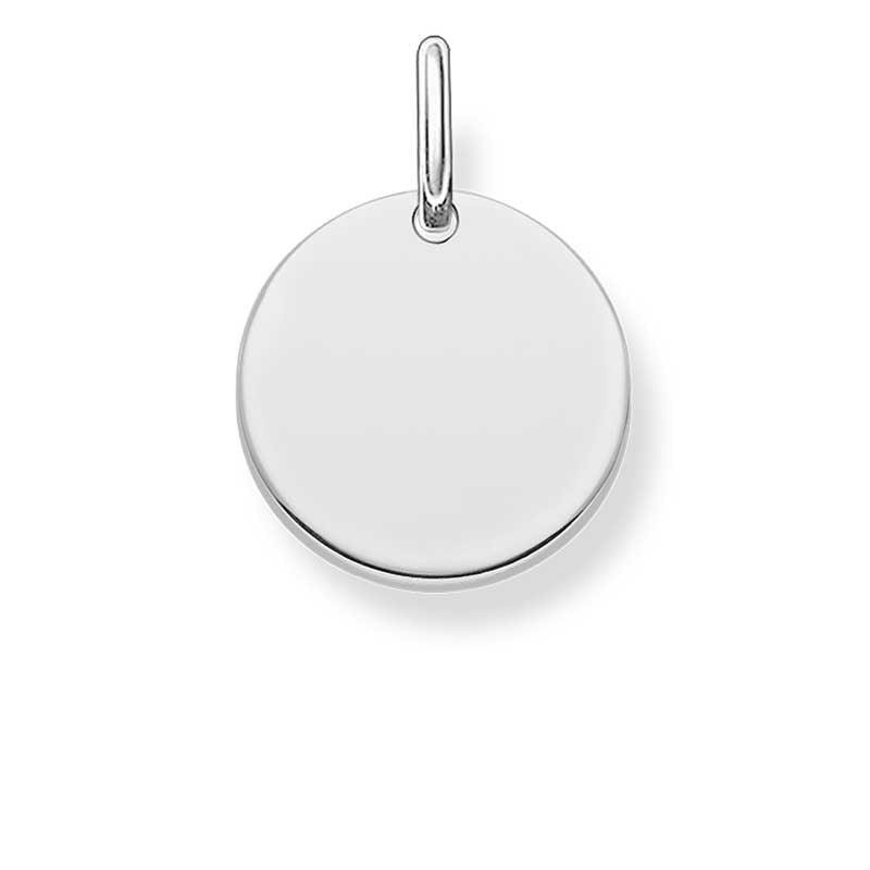 Thomas Sabo Sterling Silver "Disc" Pendant