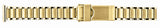 Ladies Gold Watchband
